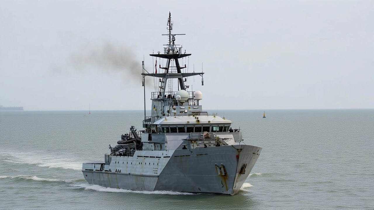 UK Navy Shadows Russian Warships for Two Weeks in English Channel